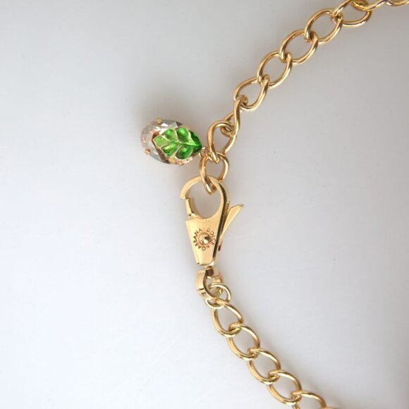 DOLCE & GABBANA Multicolor Charm Necklace with Lobster Clasp - Picture 5 of 5